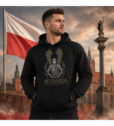 BLUZA Z KAPTUREM HUSARIA